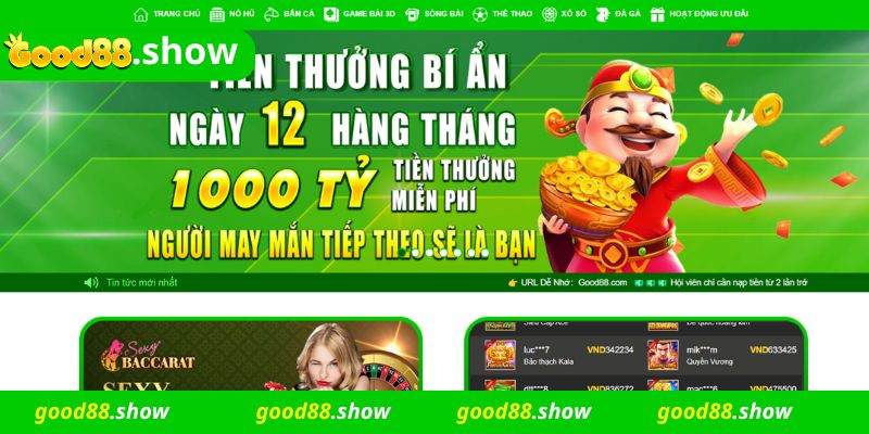 Good88 - Cổng game hàng đầu tại Việt Nam